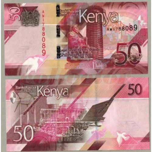 Bankovka Keňa - 50 Shillings (2019) UNC P52