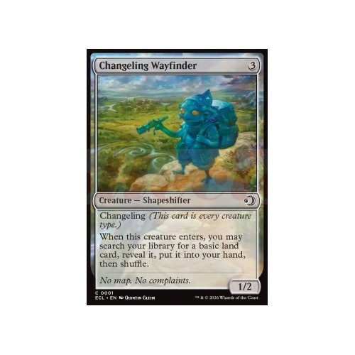 MTG - Lorwyn Eclipsed - ECL - 0001 Changeling Wayfinder