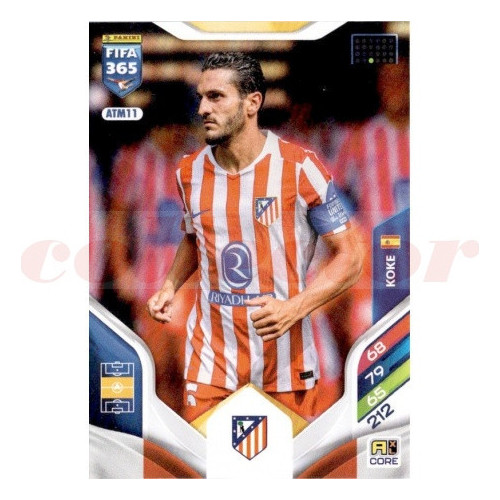 Panini Adrenalyn XL FIFA 365 2026 - ATM11 Koke Atlético Madrid
