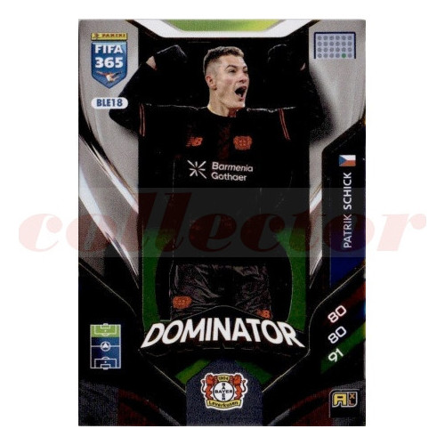 Panini Adrenalyn XL FIFA 365 2026 - BLE18 Patrik Schick Dominator Bayer Leverkusen