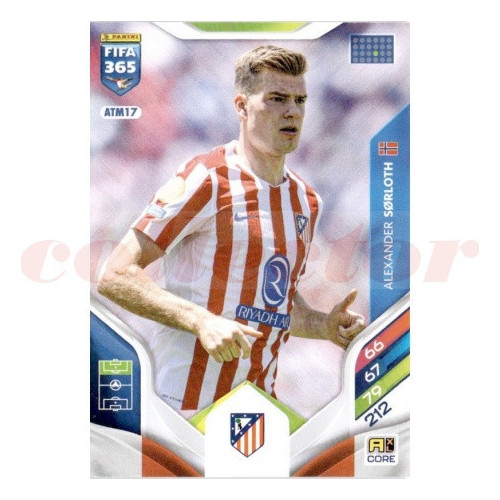 Panini Adrenalyn XL FIFA 365 2026 - ATM17 Alexander Sørloth Atlético Madrid