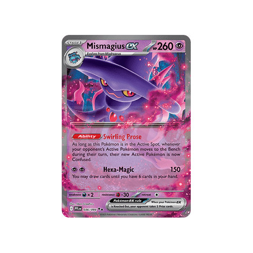 Scarlet&Violet - PFL Pokémon - 036/094 Mismgius aex