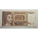 Bankovka Jugoslávie - 10 000 Dinara (1992) P-116a oběhová