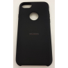 Silikonové pouzdro SWISSTEN LIQUID APPLE IPHONE HOLE 7/8 černé